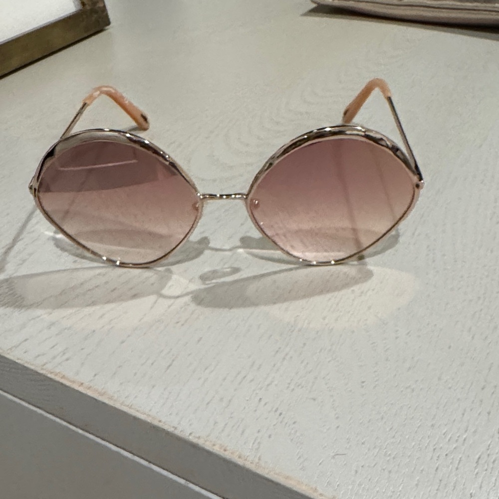 Chloe Pink Gold Sunglasses